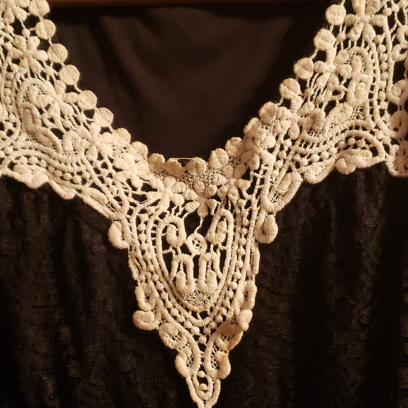 lace long top crochet top style and company xl - Picture 4 of 8